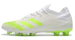 Chuteira Campo Predator 20.1 Low - Branco+Verde