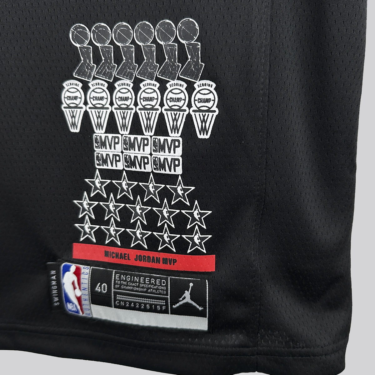 Regata NBA Chicago Bulls N°23 Masculina - Preto