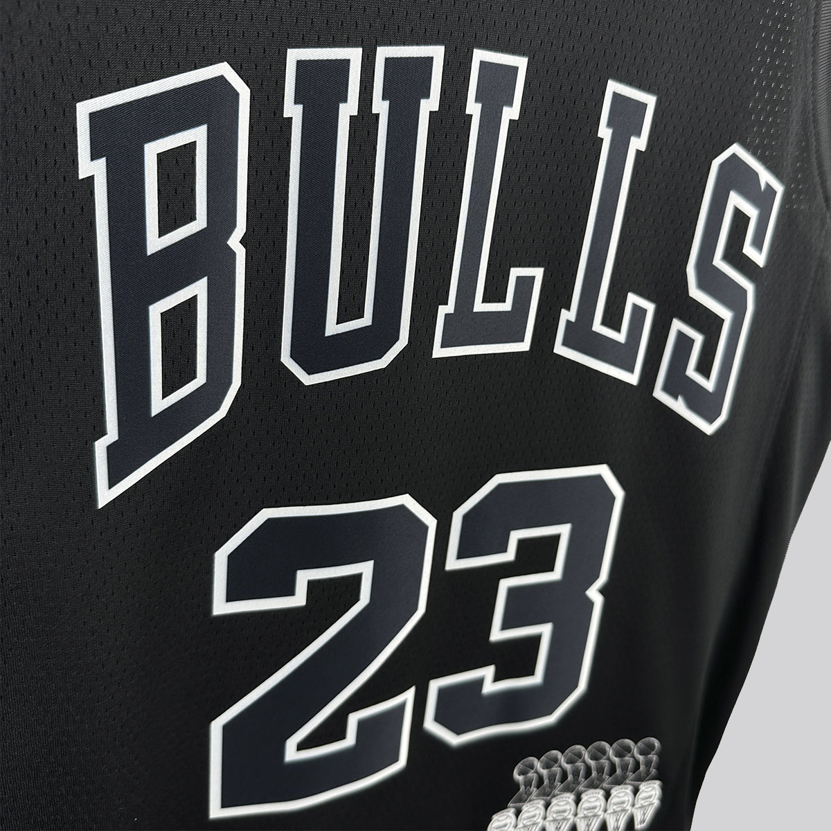 Regata NBA Chicago Bulls N°23 Masculina - Preto