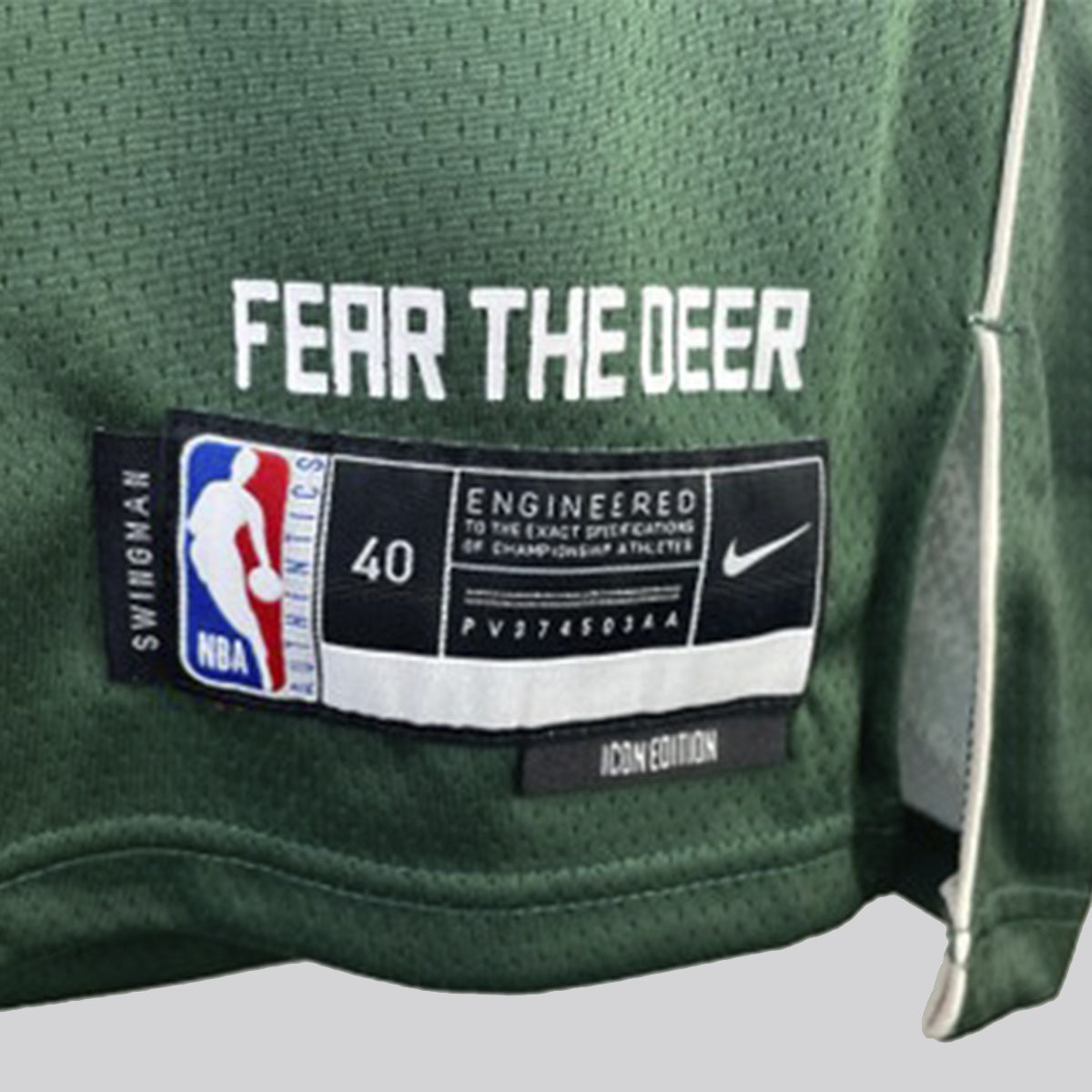 Regata NBA Milwaukee Bucks Antetokounmpo Nº 34 Masculina - Verde