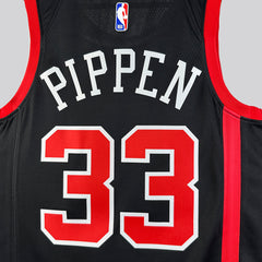 Regata NBA Chicago Bulls N°33 Masculina - Preto