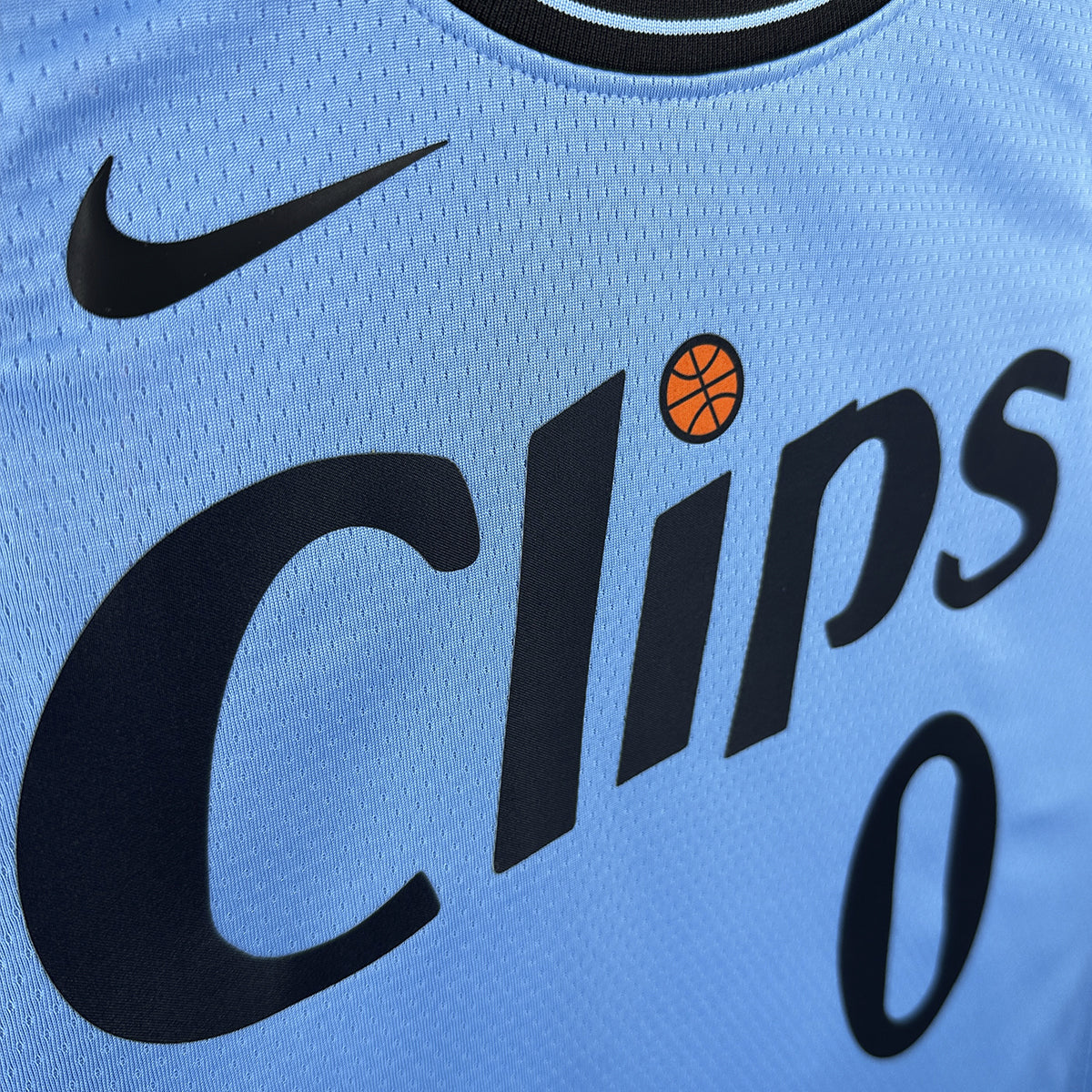 Regata NBA Los Angeles Clippers  2024 N°0 Masculina - Azul