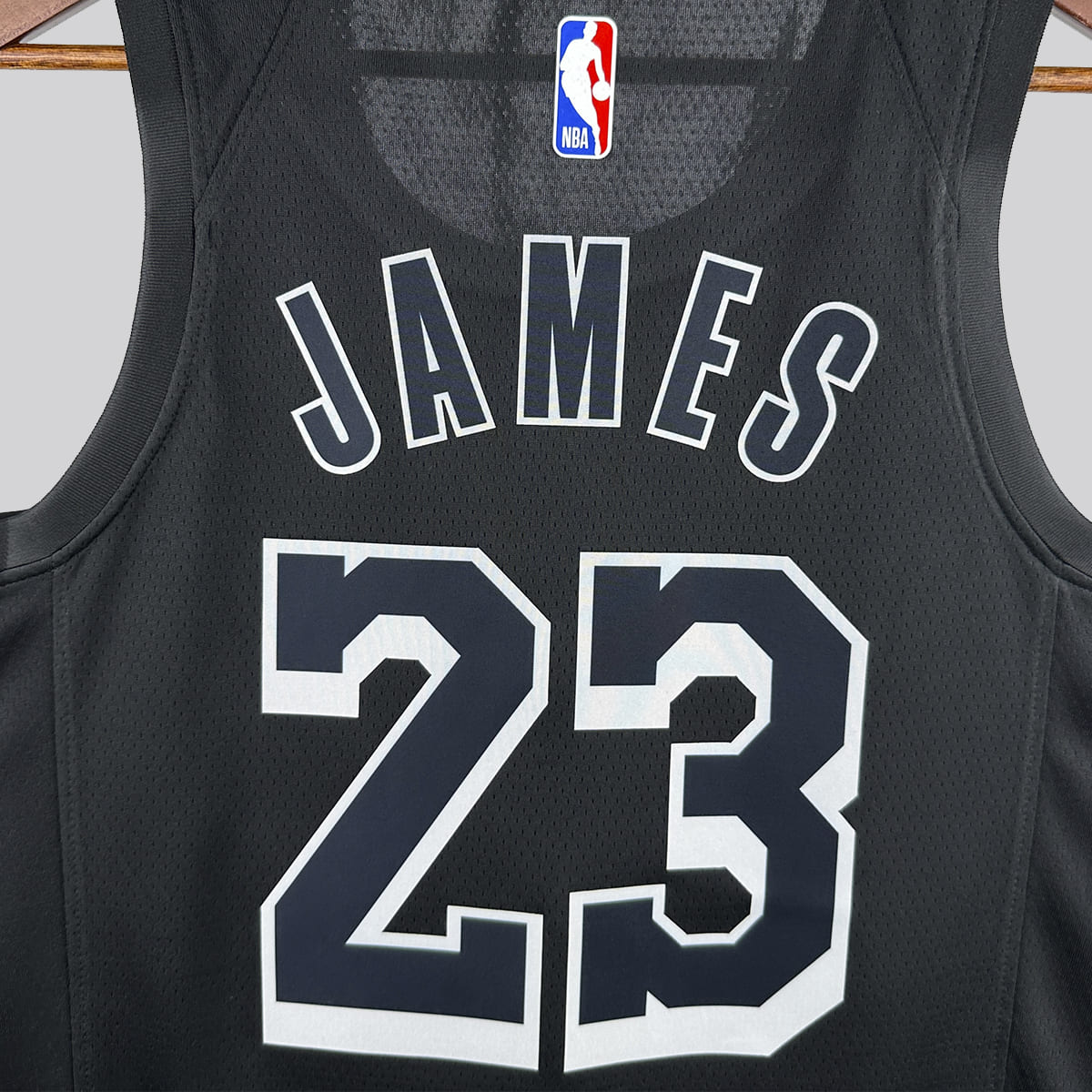 Regata NBA Los Angeles Lakers nº 23 James Edição Especial Masculina - Preto