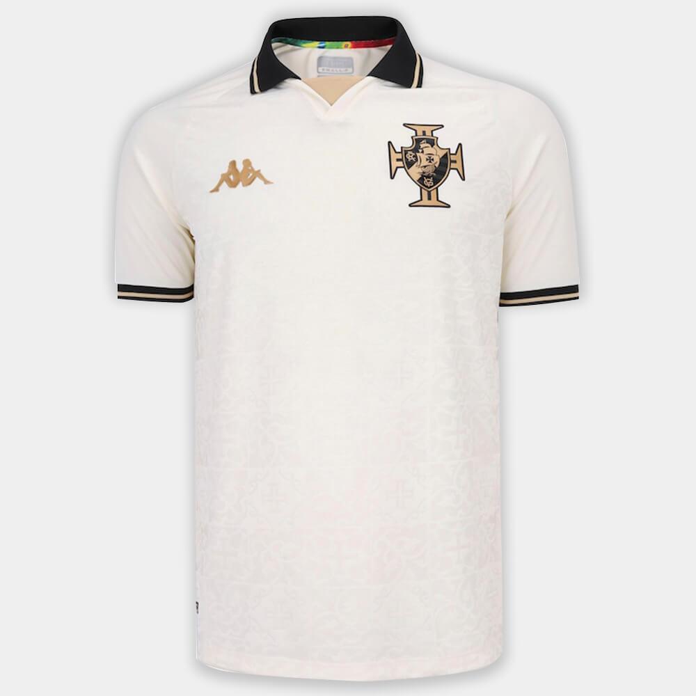 Camisa Vasco III 22/23 Torcedor Masculina - Branco - WC ProSports