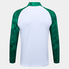 Jaqueta Pré-Jogo Palmeiras 23/24 Masculina - Branco+Verde - WC ProSports