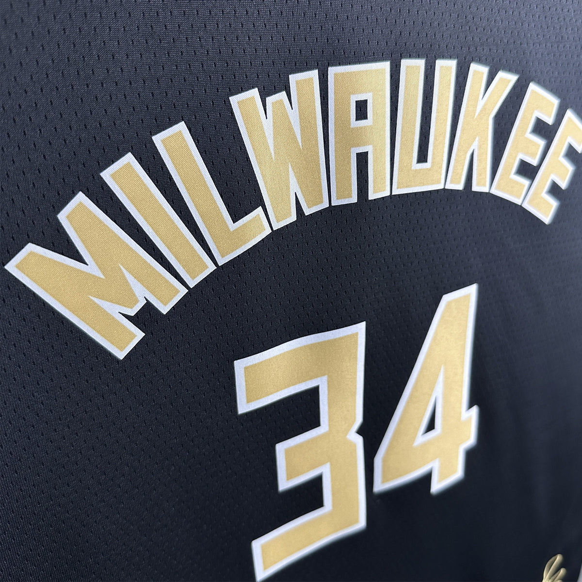 Regata NBA Milwaukee Bucks Antetokounmpo Nº34  Masculina - Preto