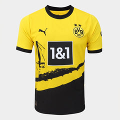 Camisa Borussia Dortmund 23/24 Home Torcedor Masculina - Amarelo - WC ProSports