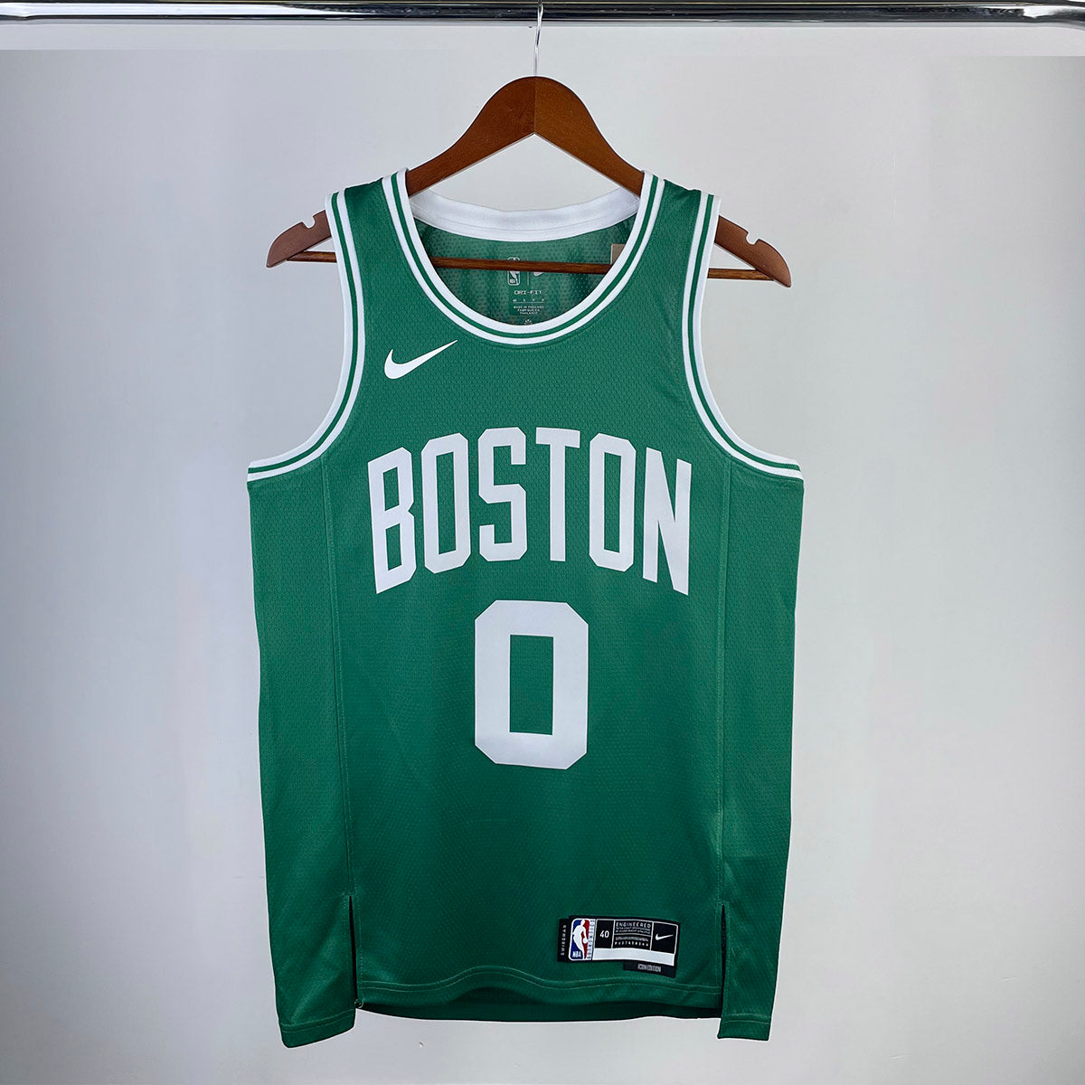 Regata NBA Boston Celtics N°0 Masculina - Verde escuro