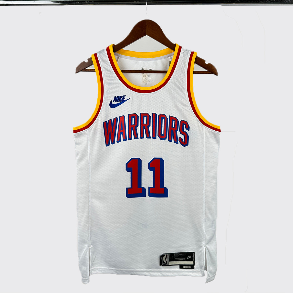 Regata NBA Golden State Warriors 24/25 Masculina - Branco