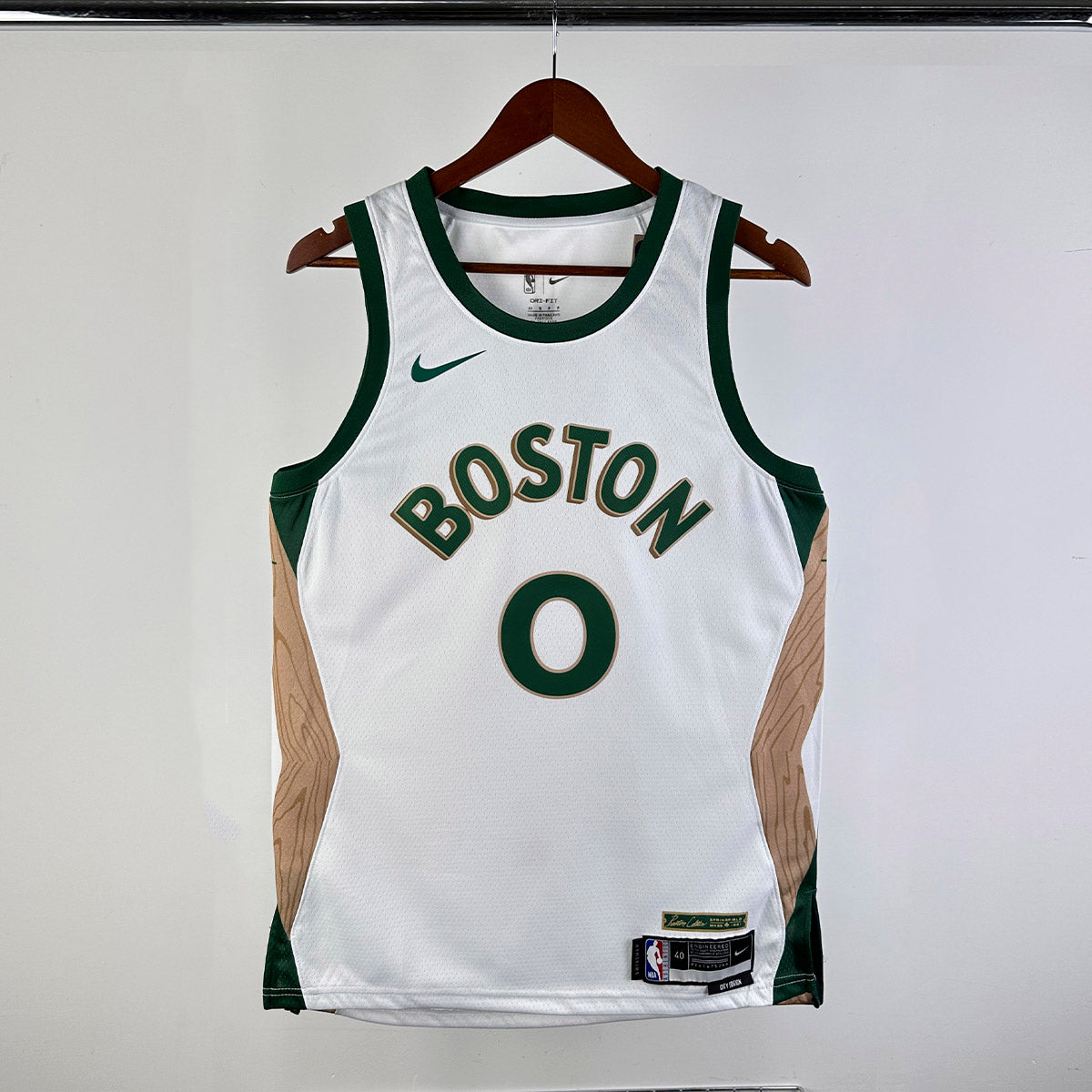 Regata NBA Boston Celtics Edition 2024  N°0 Masculina - Branco