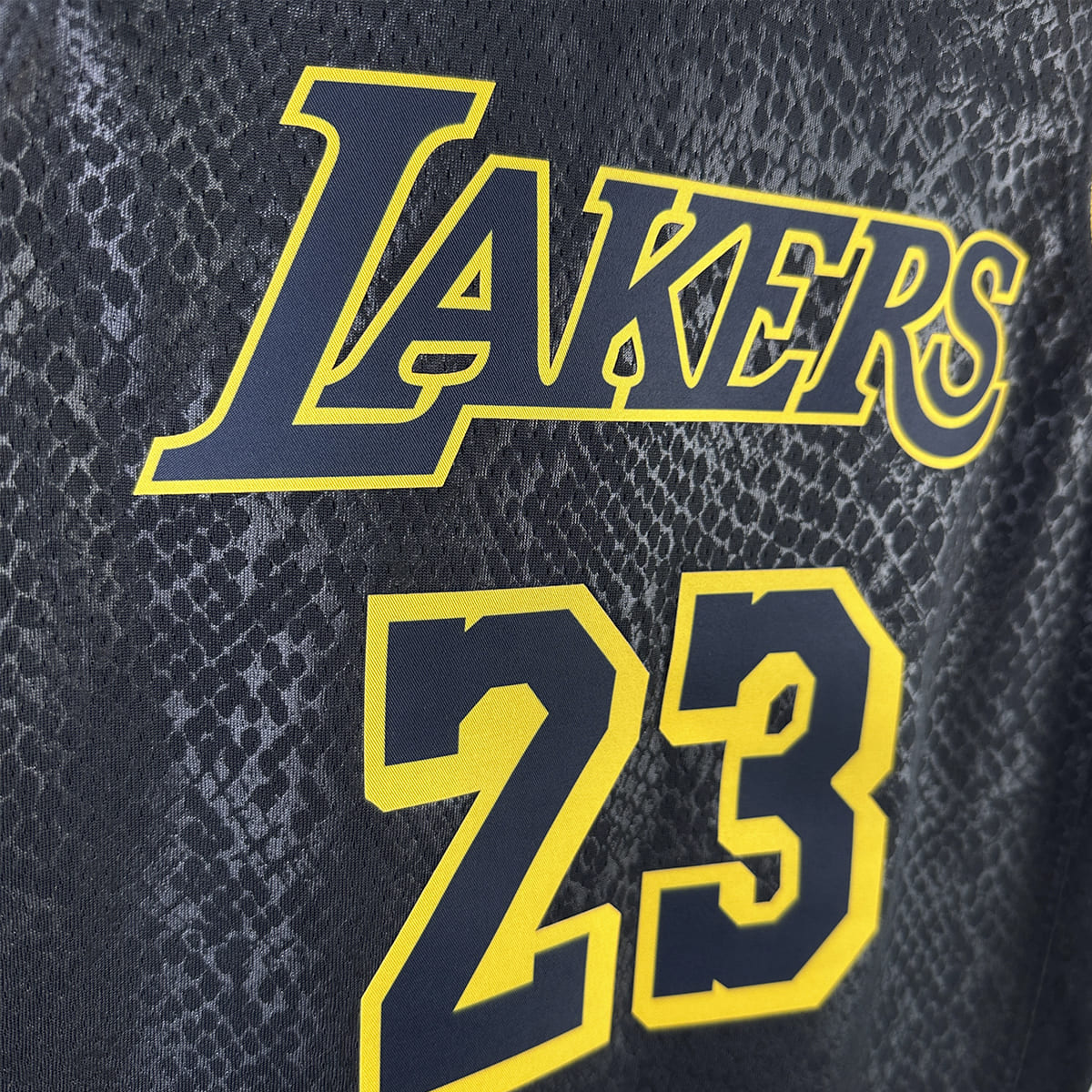 Regata NBA Los Angeles Lakers Mamba Edition N°23 James - Preto