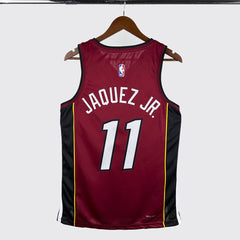 Regata NBA Miami Heat 2021 N°11 Masculina - Vermeho