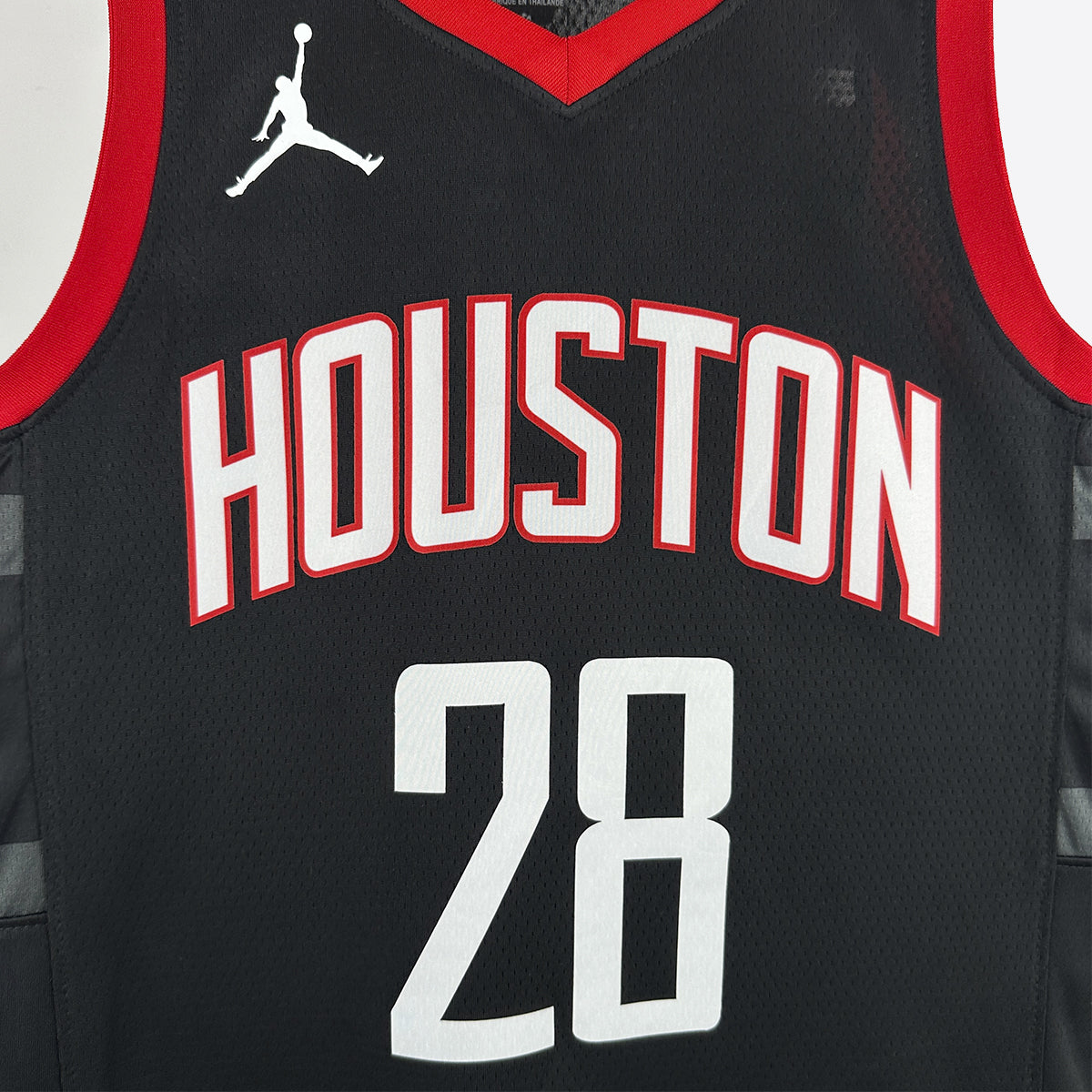 Regata NBA Houston Rockets  N°28 Masculina- Preto