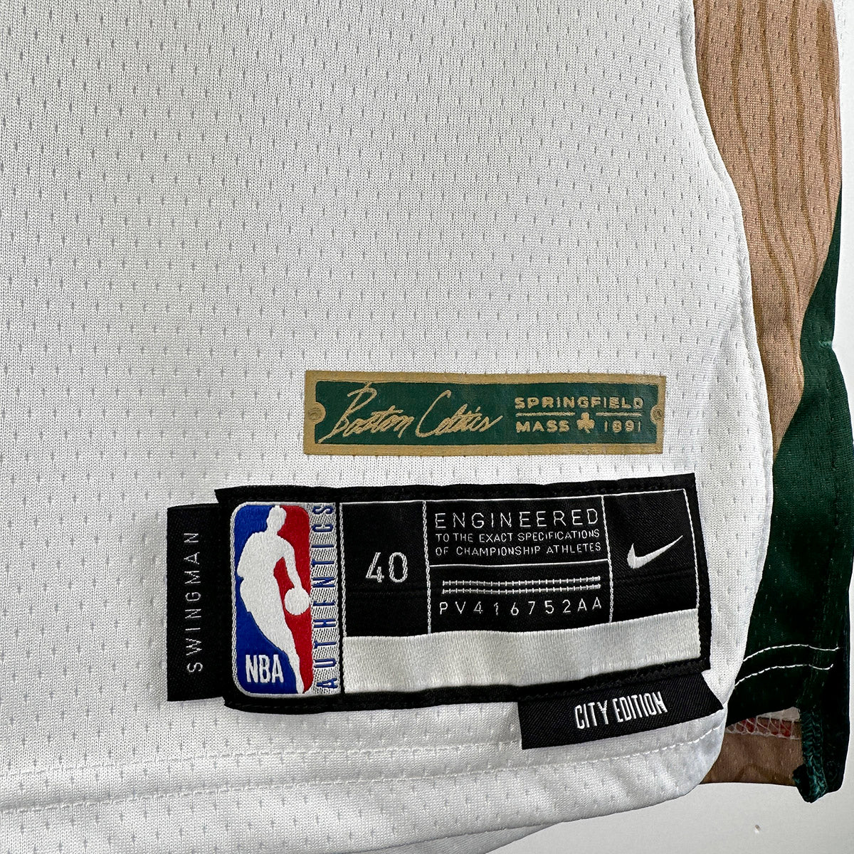 Regata NBA Boston Celtics Edition 2024  N°0 Masculina - Branco