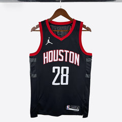 Regata NBA Houston Rockets  N°28 Masculina- Preto