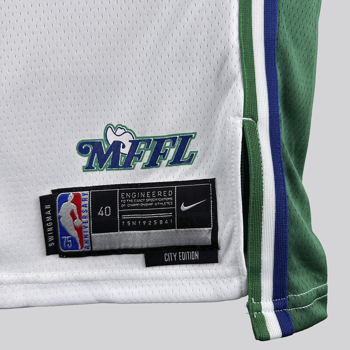 Regata NBA Dallas Mavericks 21/22 Masculina - Branco