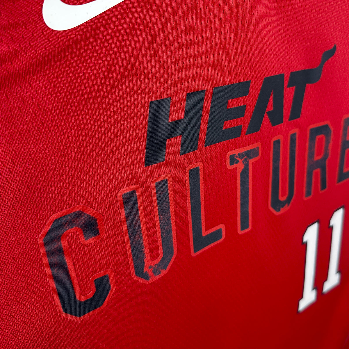 Regata NBA Miami Heat 24-25 N°11 Masculina - Vermeho