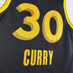 Regata NBA Golden State Warriors 23/24 N°30 Masculina - Preto