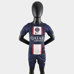 Kit Infantil PSG I 22/23 Unissex - Azul Escuro - WC ProSports