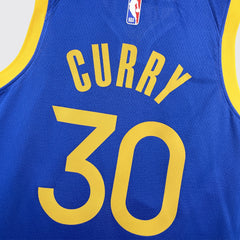 Regata NBA Golden State Warriors N°30 Masculina - Azul