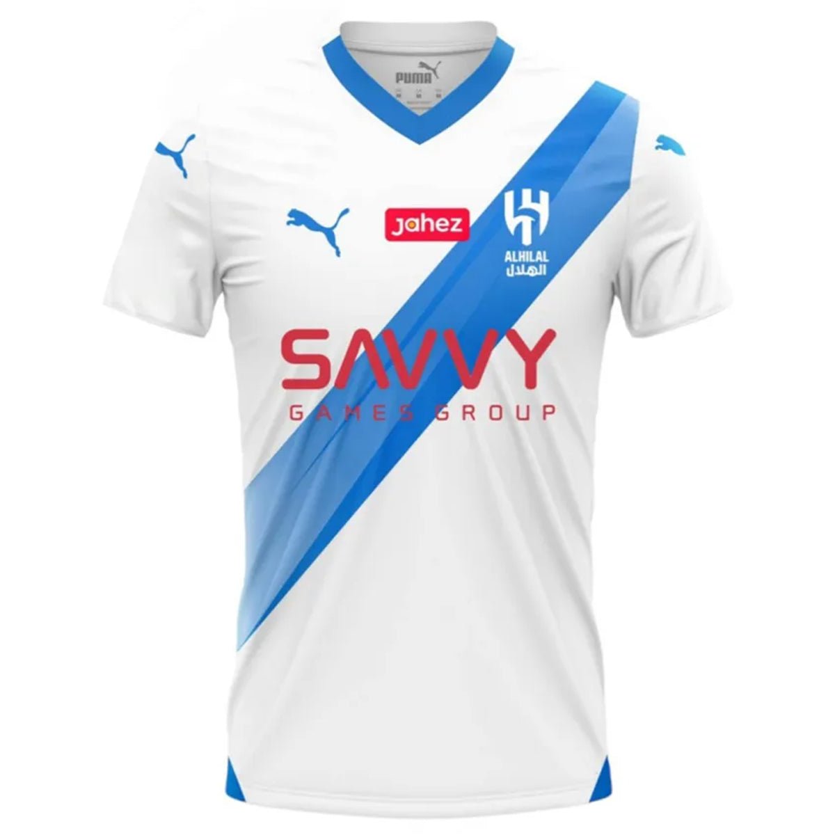 Camisa Al Hilal II 23/24 Neymar Jr Torcedor Masculina - Branco - 1