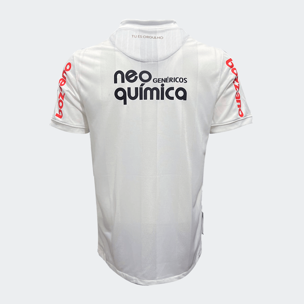 Camisa Retrô Corinthians 2010 Torcedor Masculina - Branco - WC ProSports