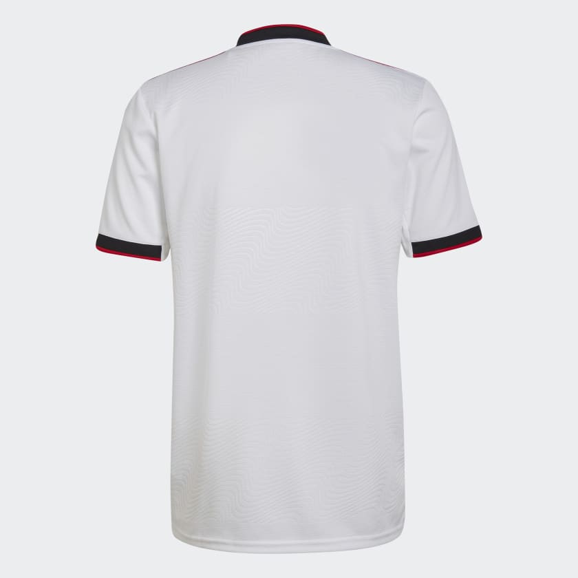 Camisa Flamengo II 22/23 Torcedor Masculina - Branco+vermelho - WC ProSports