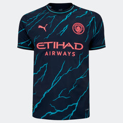 Camisa Manchester City III 23/24 Torcedor Masculina - Preto - WC ProSports