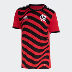 Camisa Flamengo III 22/23 Torcedor Masculina - Vermelho+Preto - WC ProSports