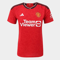 Camisa Manchester United I 23/24 Torcedor Feminina - Vermelho - WC ProSports