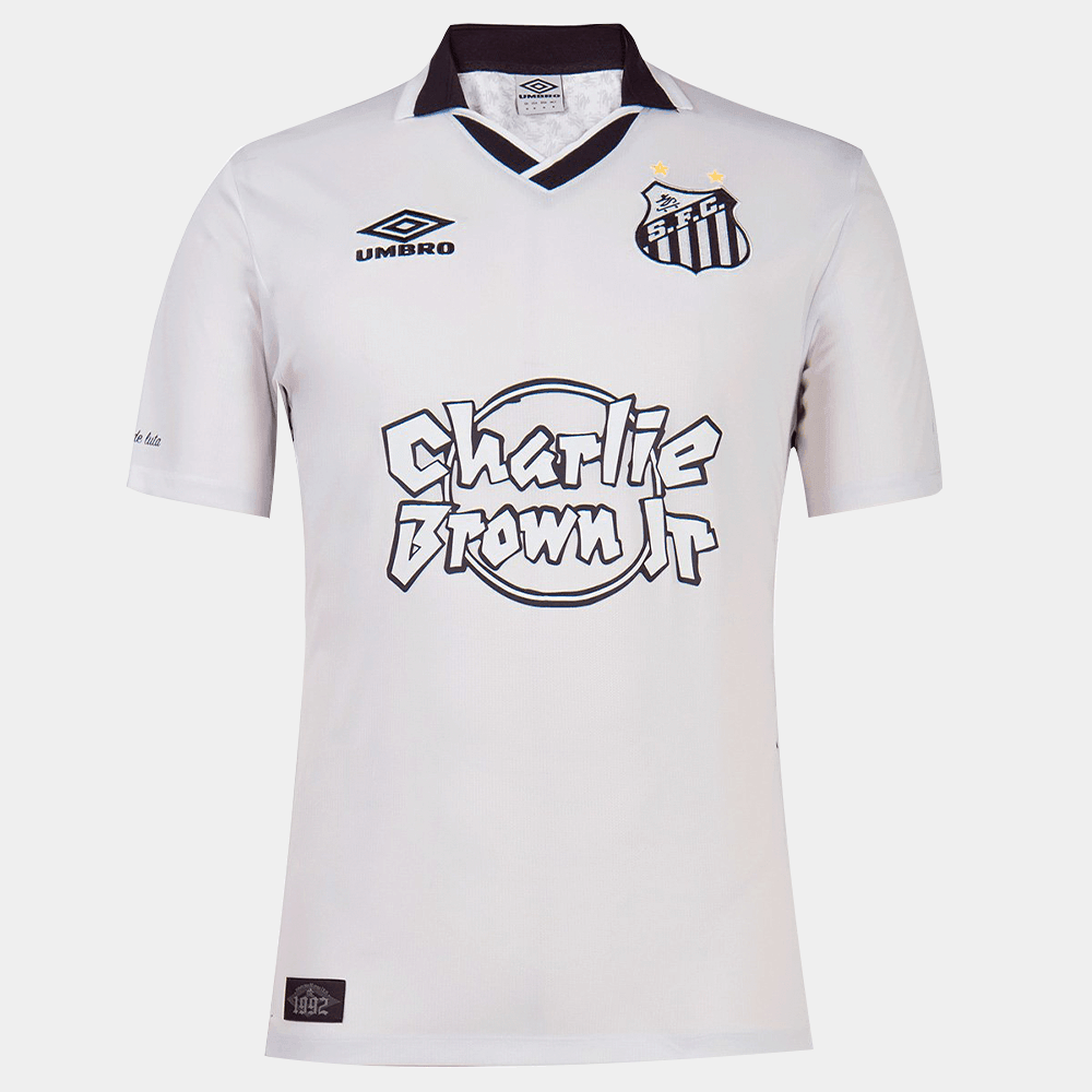 Camisa Santos Charlie Brown Jr 22/23 Torcedor Masculina - Branca - WC ProSports