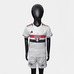 kit Infantil São Paulo I 23/24 Unissex - Branco - WC ProSports