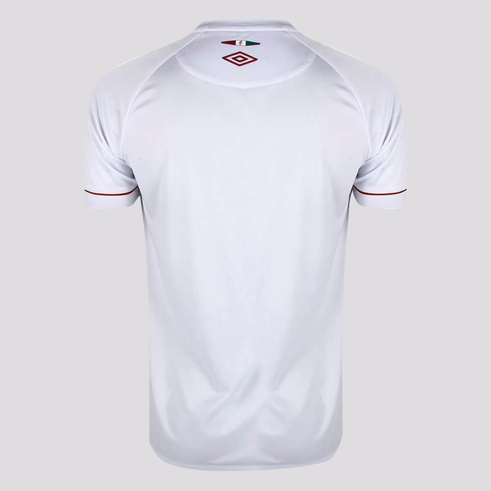 Camisa Fluminense II 23/24 Torcedor Masculina - Branco+Vinho - WC ProSports