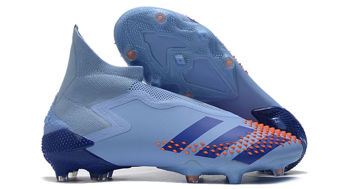 Chuteira Adidas Mutator Predator Mania Tormentor FG - Azul