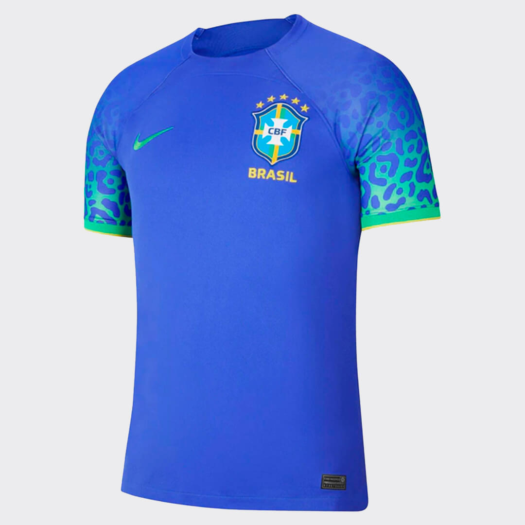 Camisa Seleção Brasileira II 22/23 Torcedor Masculina - Azul - WC ProSports