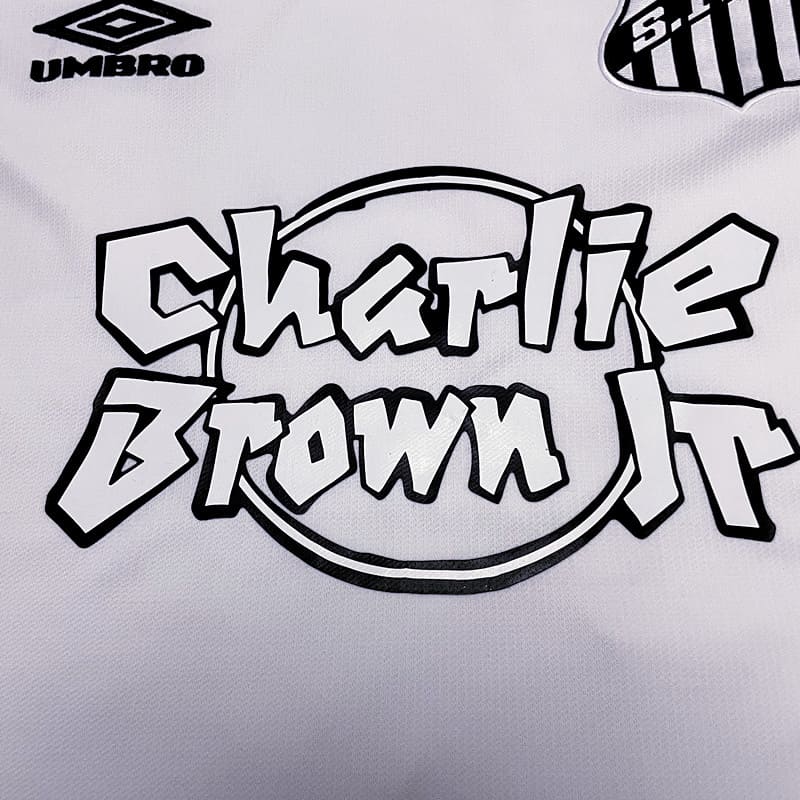 Camisa Santos Charlie Brown Jr 22/23 Torcedor Masculina - Branca - WC ProSports