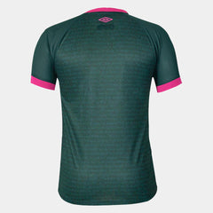 Camisa Fluminense III 23/24 Torcedor Masculina - Verde+Rosa - WC ProSports