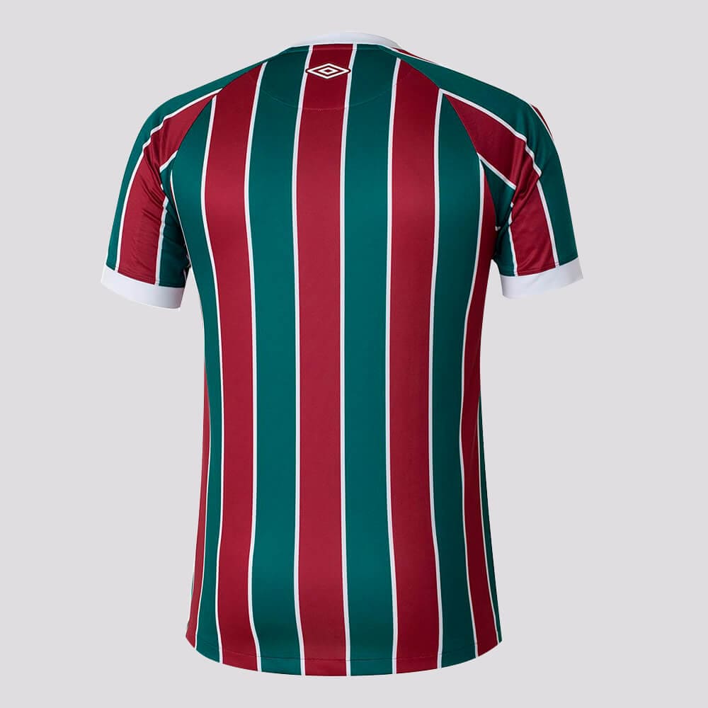 Camisa Fluminense I 23/24 Torcedor Masculina - Verde+Vinho - WC ProSports