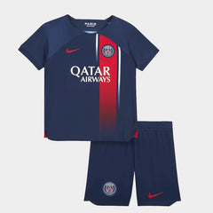 Kit Infantil PSG Home 23/24 Unissex - Azul - WC ProSports