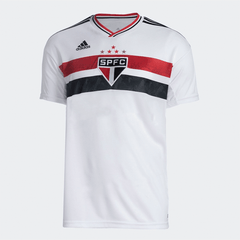 Camisa São Paulo I 22/23 Sem patrocínio Torcedor Masculina - Branco+vermelho - WC ProSports