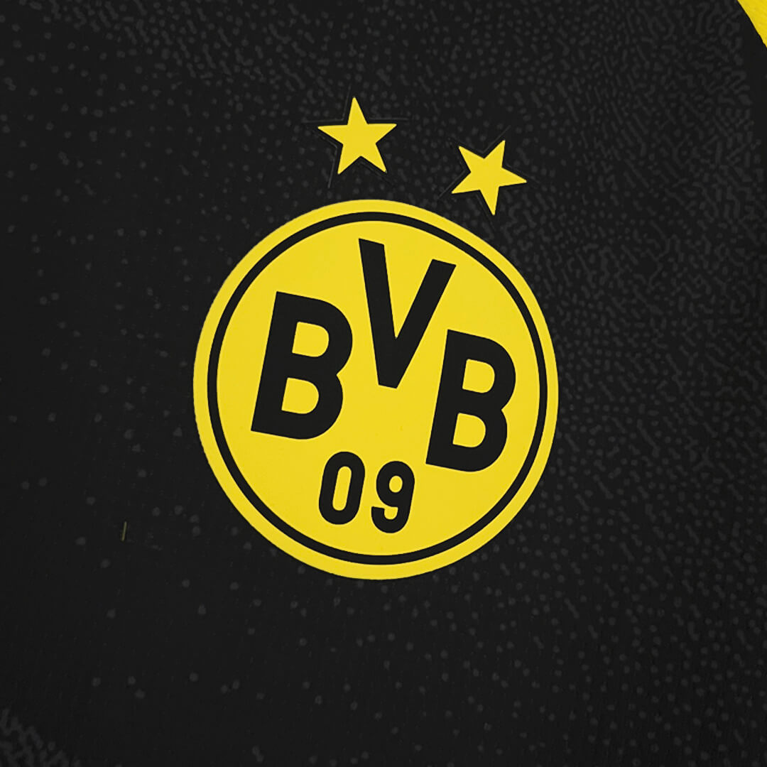 Camisa Borussia Dortmund 23/24 Pré Jogo Masculina - Preto+Amarelo - WC ProSports