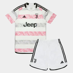 kit Infantil Juventus II 23/24 Unissex - Branco - WC ProSports