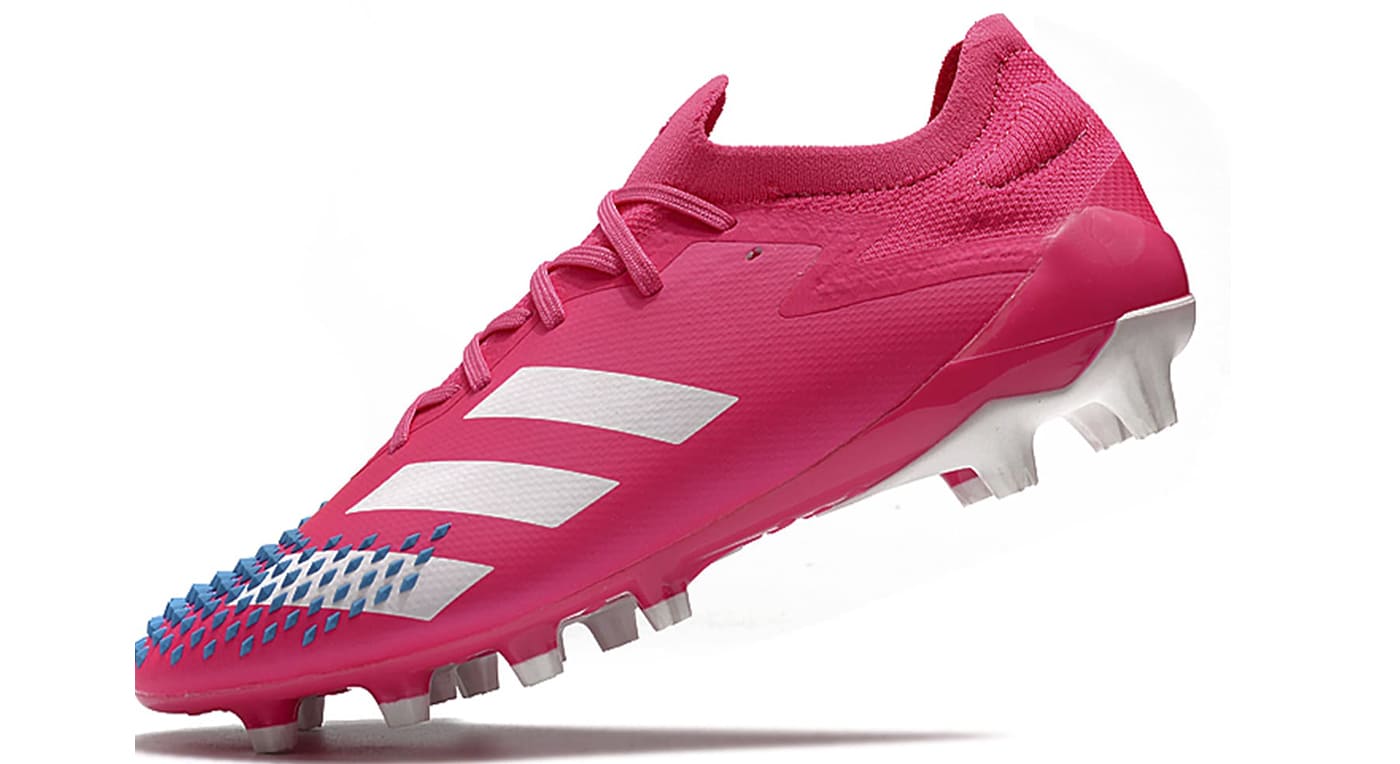 Chuteira Campo Predator 20.1 Low - Rosa