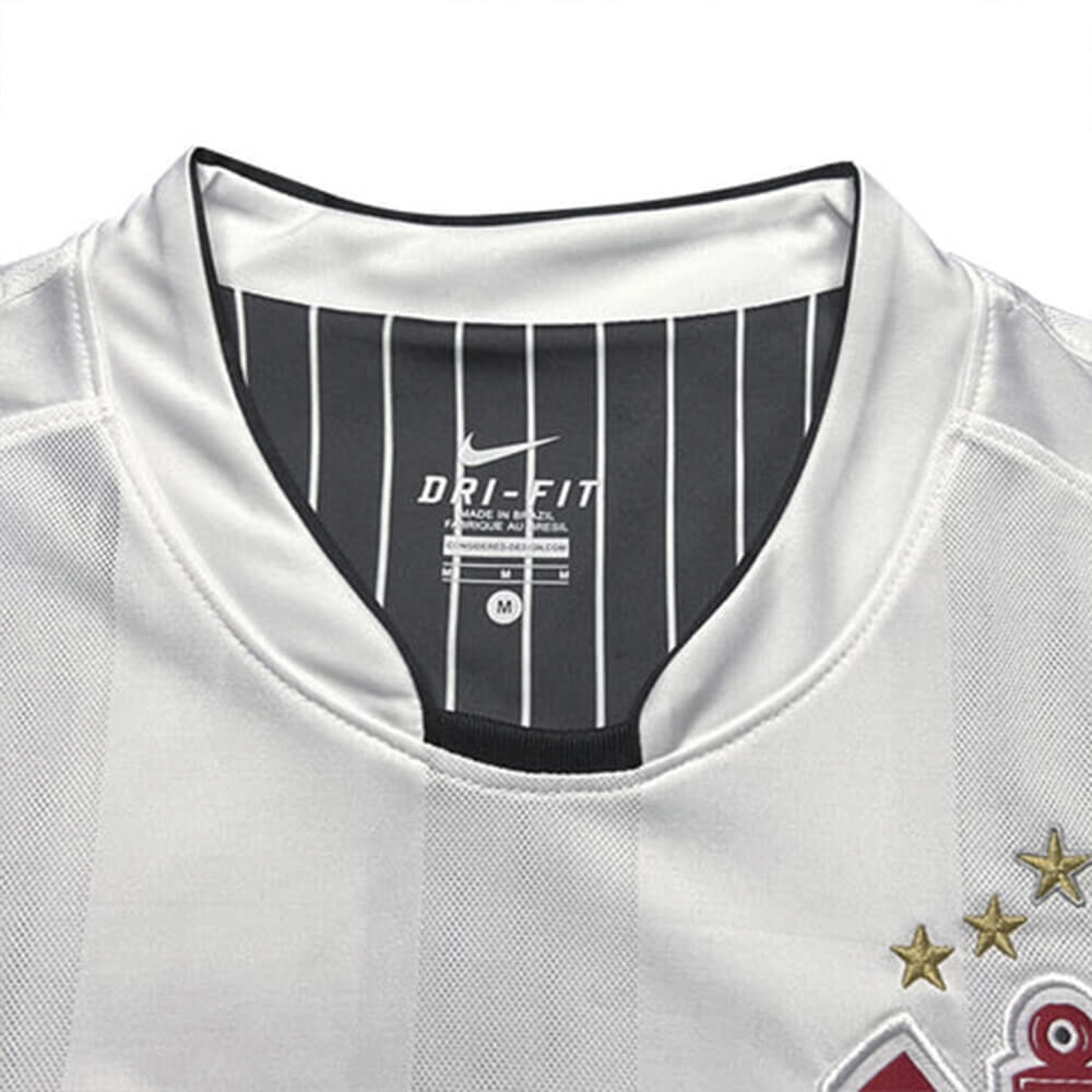 Camisa Retrô Corinthians 2010 Torcedor Masculina - Branco - WC ProSports