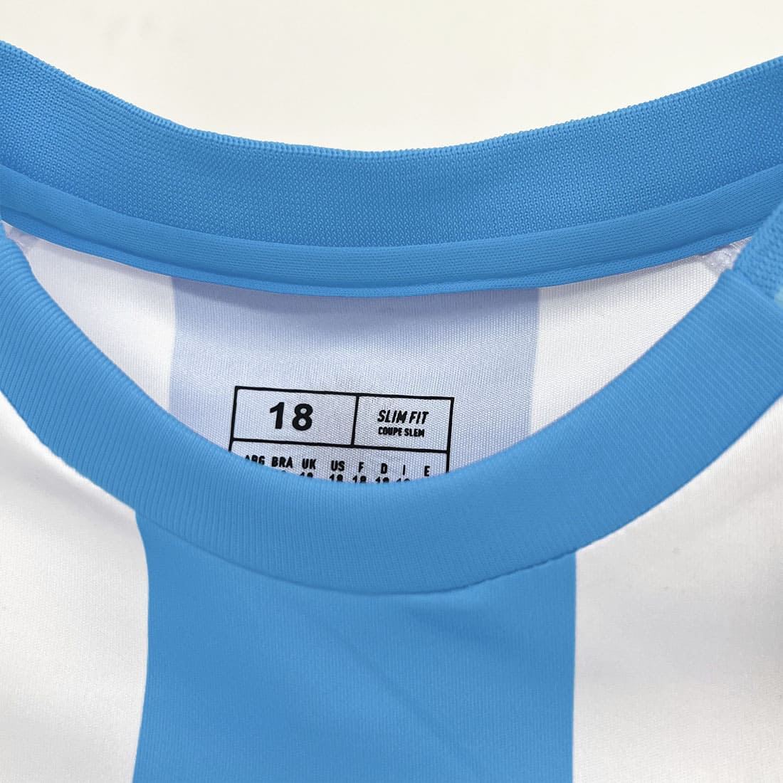 Kit Infantil Seleção Argentina I Unissex 24/25 - Azul+Branco