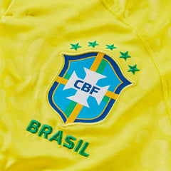 Camisa Seleção Brasileira I 22/23 Torcedor Masculina - Amarelo+verde - WC ProSports