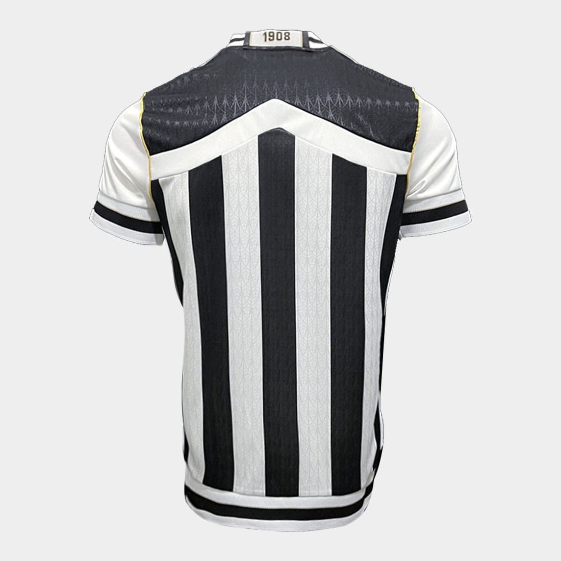 Camisa retrô Atlético Mineiro I 2020 Masculina - Preto+Branco