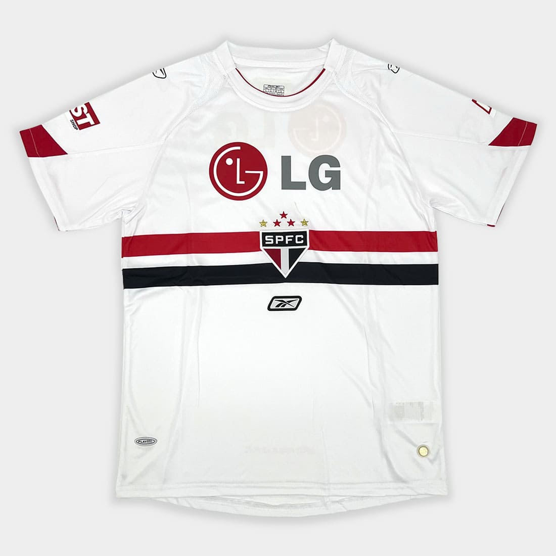 Camisa Retrô São Paulo I 06/07 Masculina - Branco