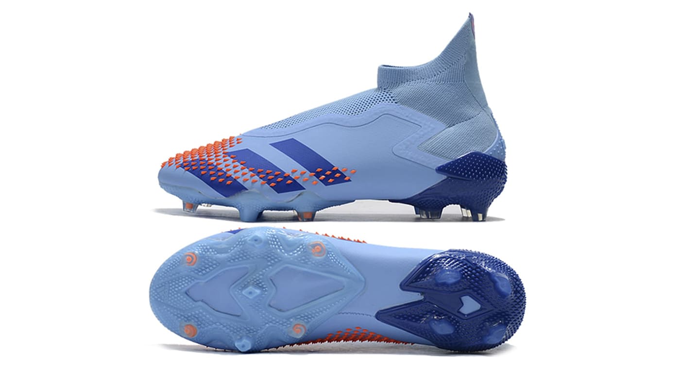 Chuteira Adidas Mutator Predator Mania Tormentor FG - Azul