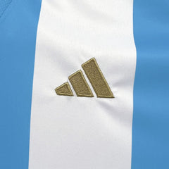 Kit Infantil Seleção Argentina I Unissex 24/25 - Azul+Branco